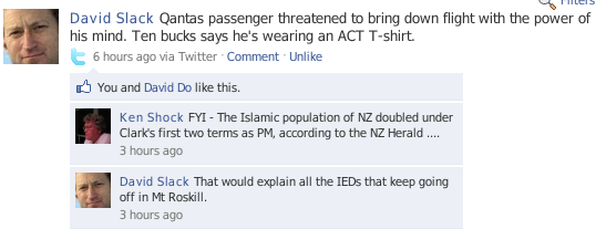 David Slack on facebook