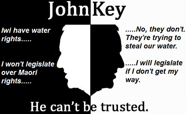 two face key water rights