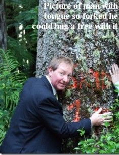 NickSmith forked tongue