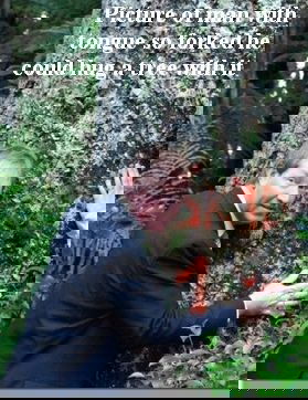 NickSmith forked tongue