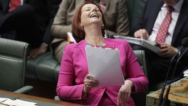gillard-laughing