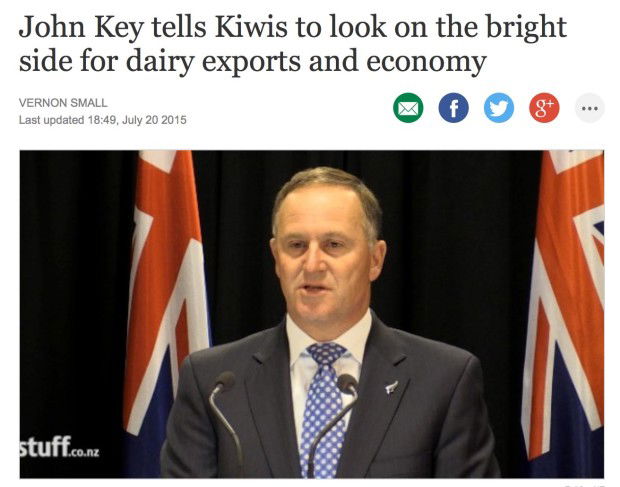 John Key brighter future