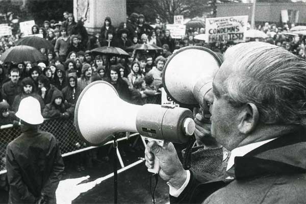 kirk:french nuclear test protest